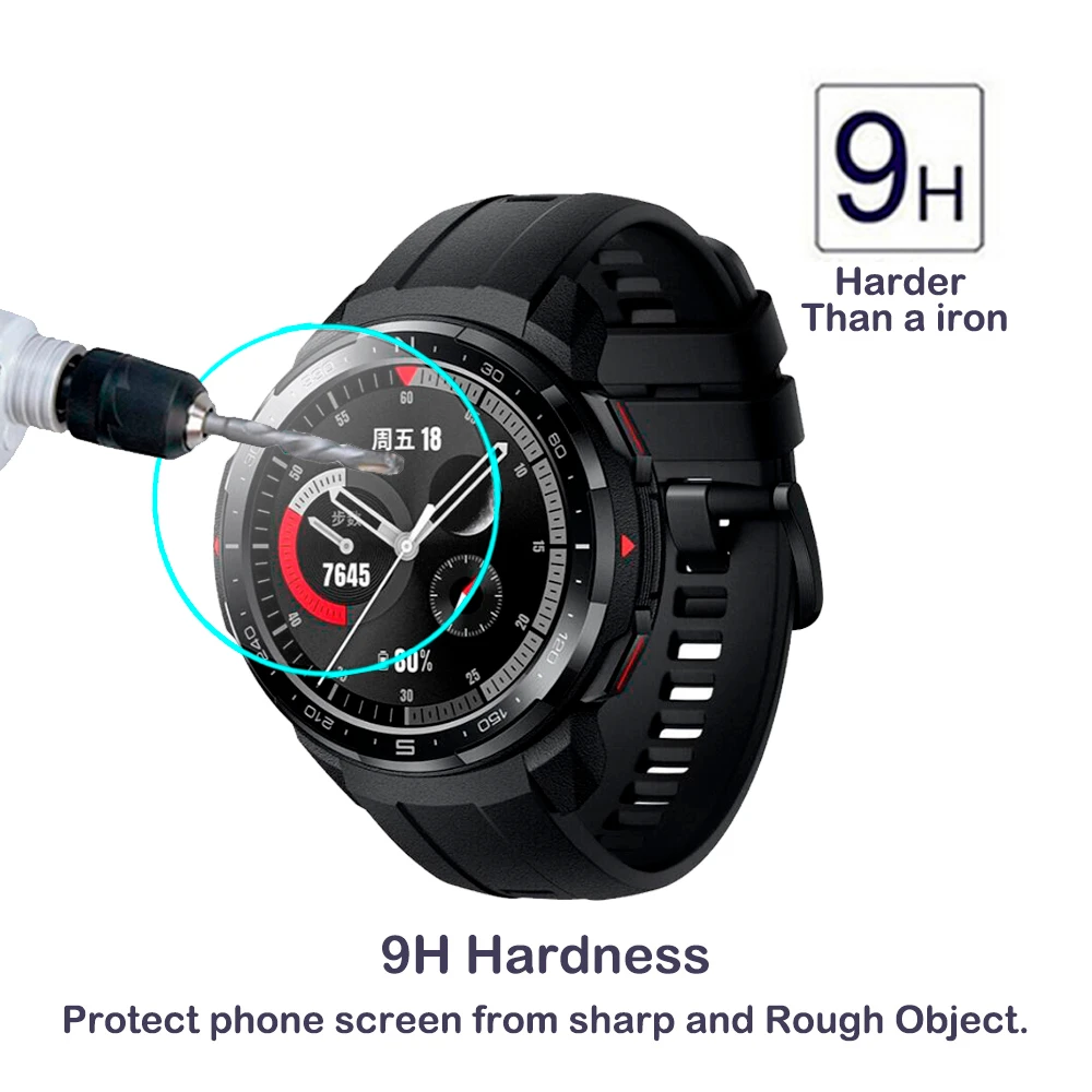 Tempered Glass Screen Protector For Huawei Honor Magic Watch