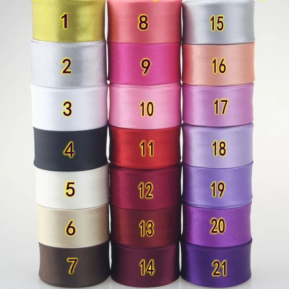 25mm(1") Polyester Bias Binding Tape Satin Bright Ironed Single Fold Table Cloth Garment Quilt Craft Sewing Accessories