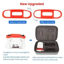 

1 Pair Propeller Silicone Blades Holder For Mini Drone Spare Parts Quick Release Paddle Fixing Holder Protective Z8z4