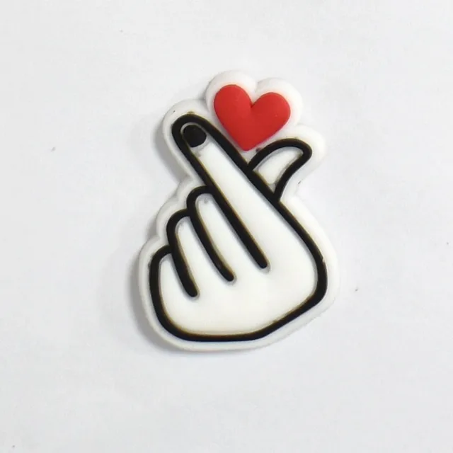 CSBL Cartoon Medical Shoe Ornament Removable PVC Flexible Glue Buckle Eva Sandals Croc Ornament Embroidery Shoes Decorations CF 480