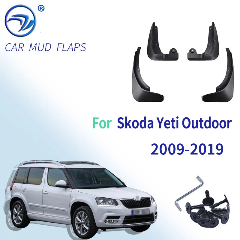 Mudflap for Skoda Yeti 5L 20092019 Fender Mud Guard Splash Flaps