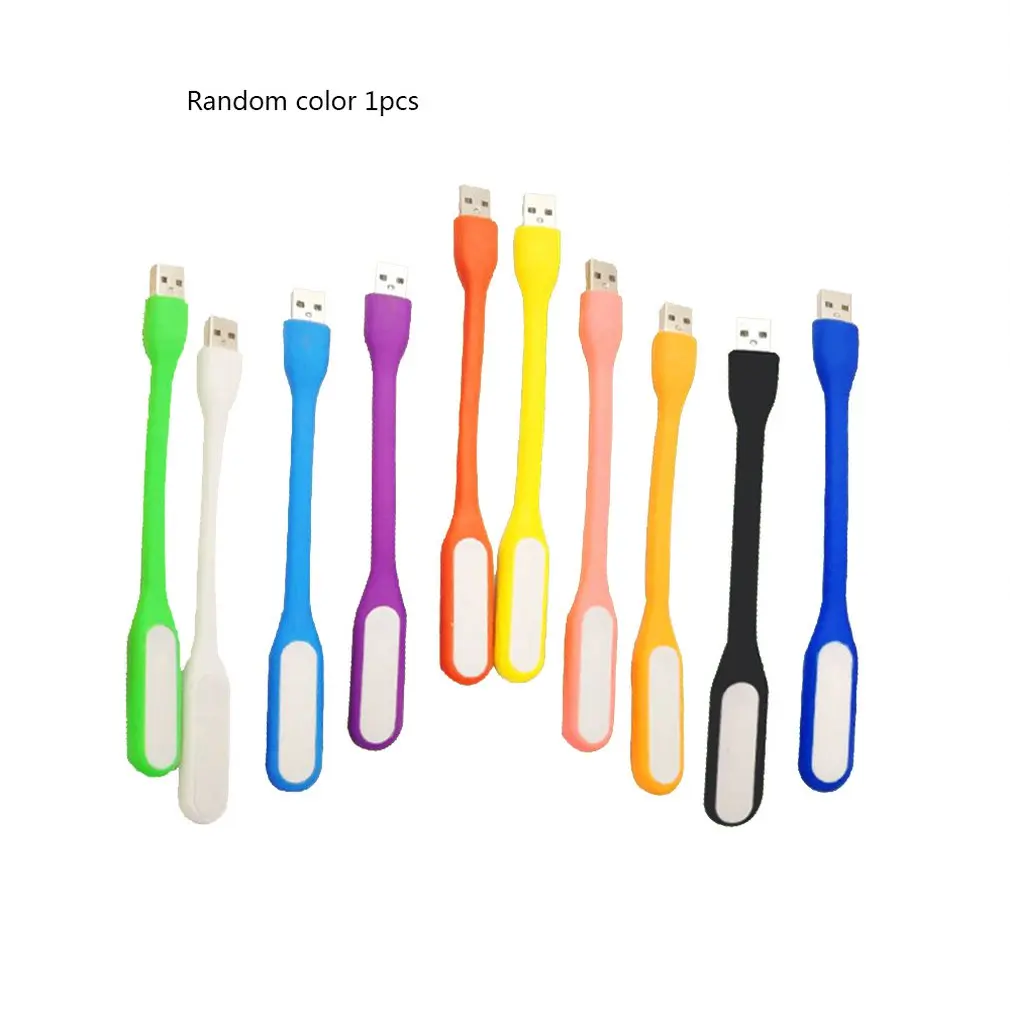 Гибкая USB светодиодная мини лампа для компьютера ноутбука ПК банка питания