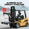 HUINA 1/10 Rc Truck Forklift Tractor Remote Control Car crawler 8 Ch Rc Machine Engineering Cars On Radio Station Boy Toys 2