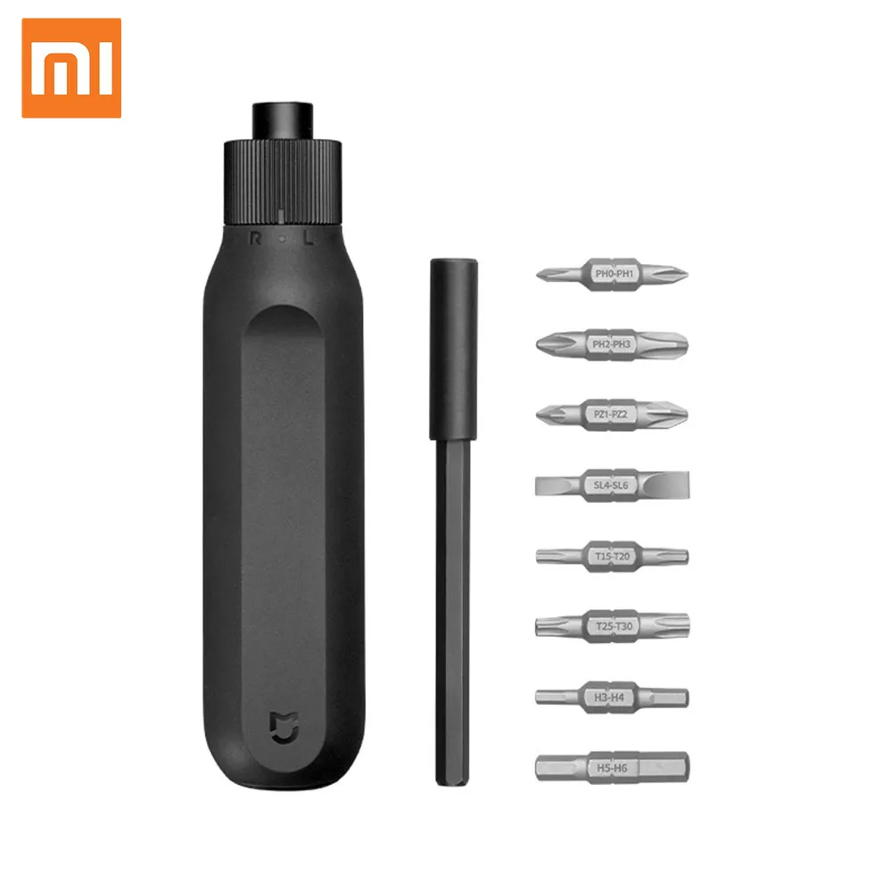 Оригинальный Xiaomi Mija 16 в 1 набор отверток с храповым механизмом для ежедневного