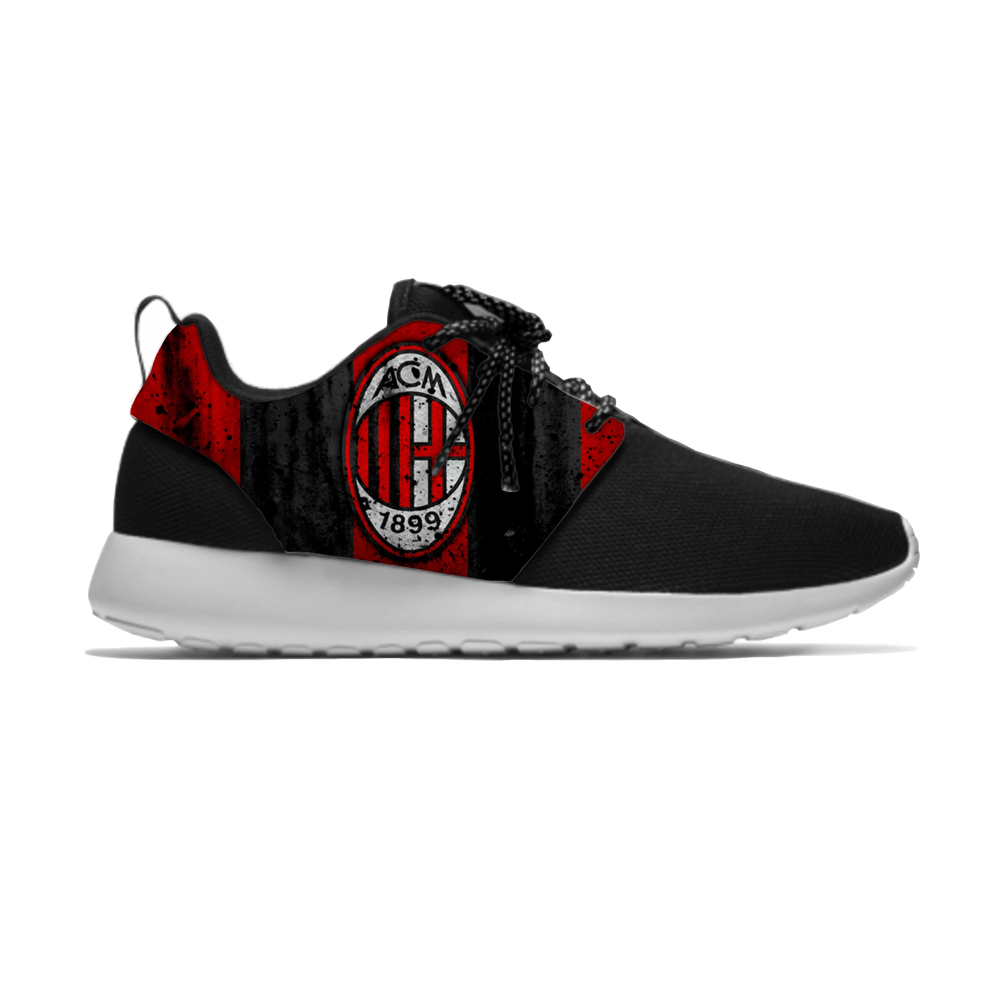 

Breathable Men/Women Running Shoes Milan Lightweight Sport Shoes AC Football Club Fans FC Soccer Casual Sneakers