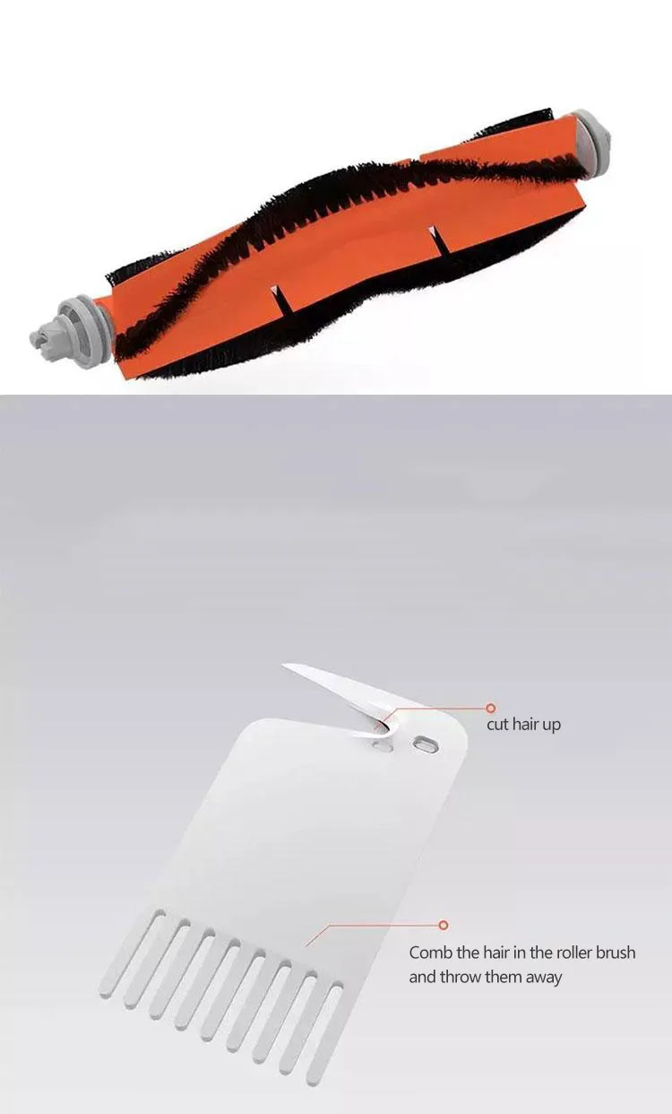 Robot Cleaner Cover Brush HEPA Fliter Dust Box Tank Magnetic Strip Rolling Sweeper Replacements Accessories for Roborock Xiaomi