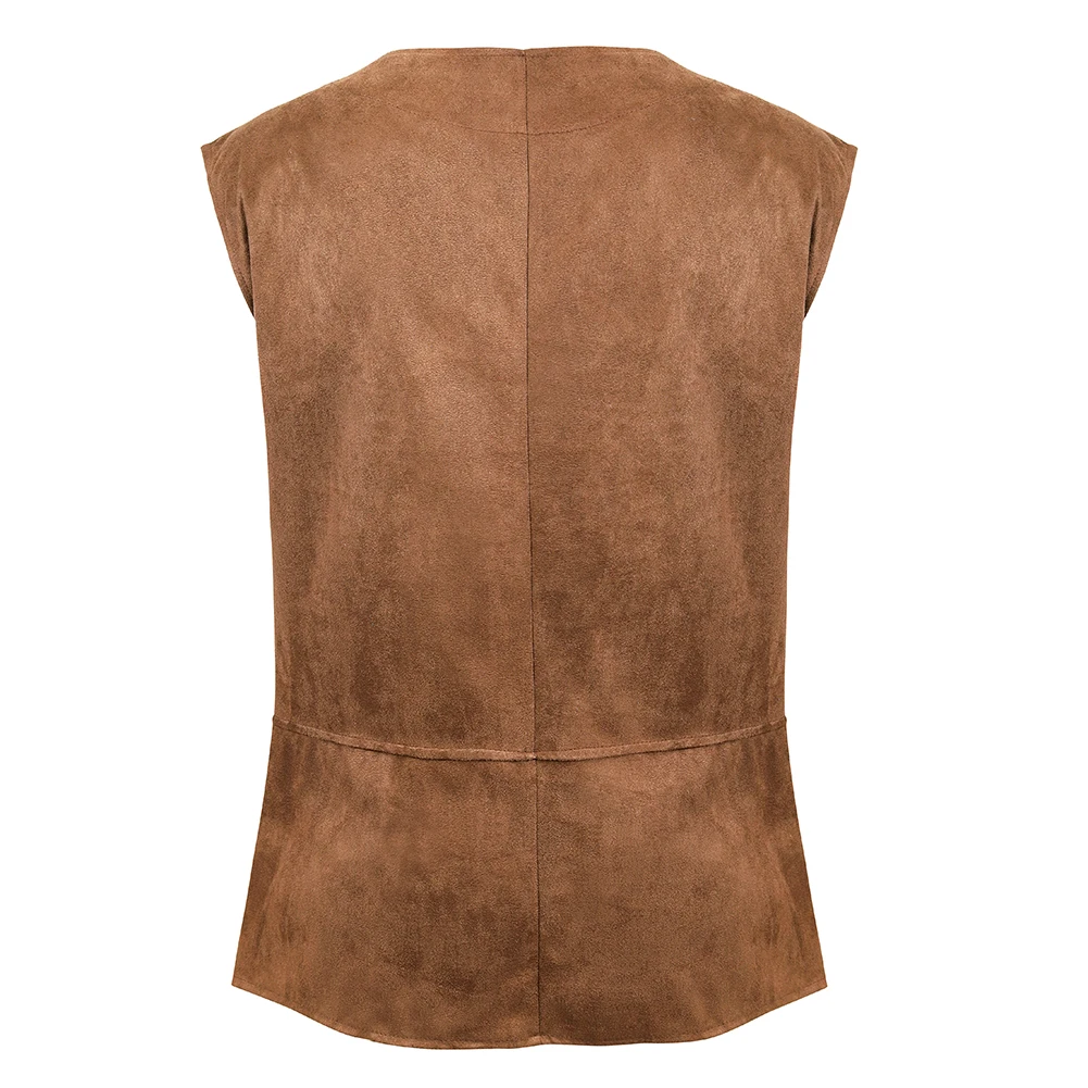 Pirate Vest Men Medieval Costume 18th Century Chevalier Sleeveless Waistcoats Gothic Renaissance Vest Pirate Costume Cosplay