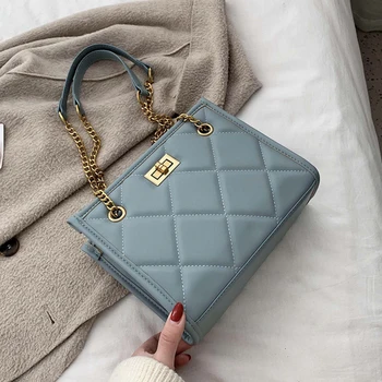 

2020 Fashion Shoulder Bag Women Travel Bags Leather Pu Quilted Bag Female Luxury Handbags Women Bags Designer Sac A Main Femme