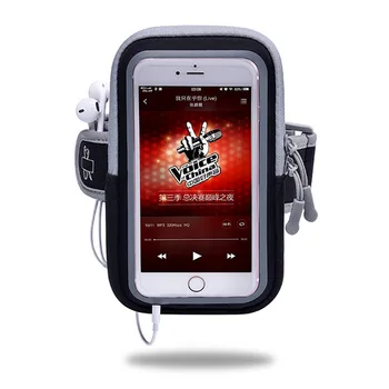 

Sports Outdoor Fitness Mobile Phone Armstrap Running Phone Arm Sleeve 6-Inch Touch Screen Multi-functional Wrist Wrap
