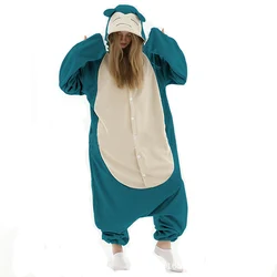 New XXL Cartoon Suit Women Pajama Anime For Adult Men Boy Girls Pijamas Fleece One-Piece Bodysuit