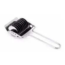 ABRA-нержавеющая сталь ручная Нескользящая ручка прессовочная машина Лапша резки шалот резак кондитерский инструмент для кухни