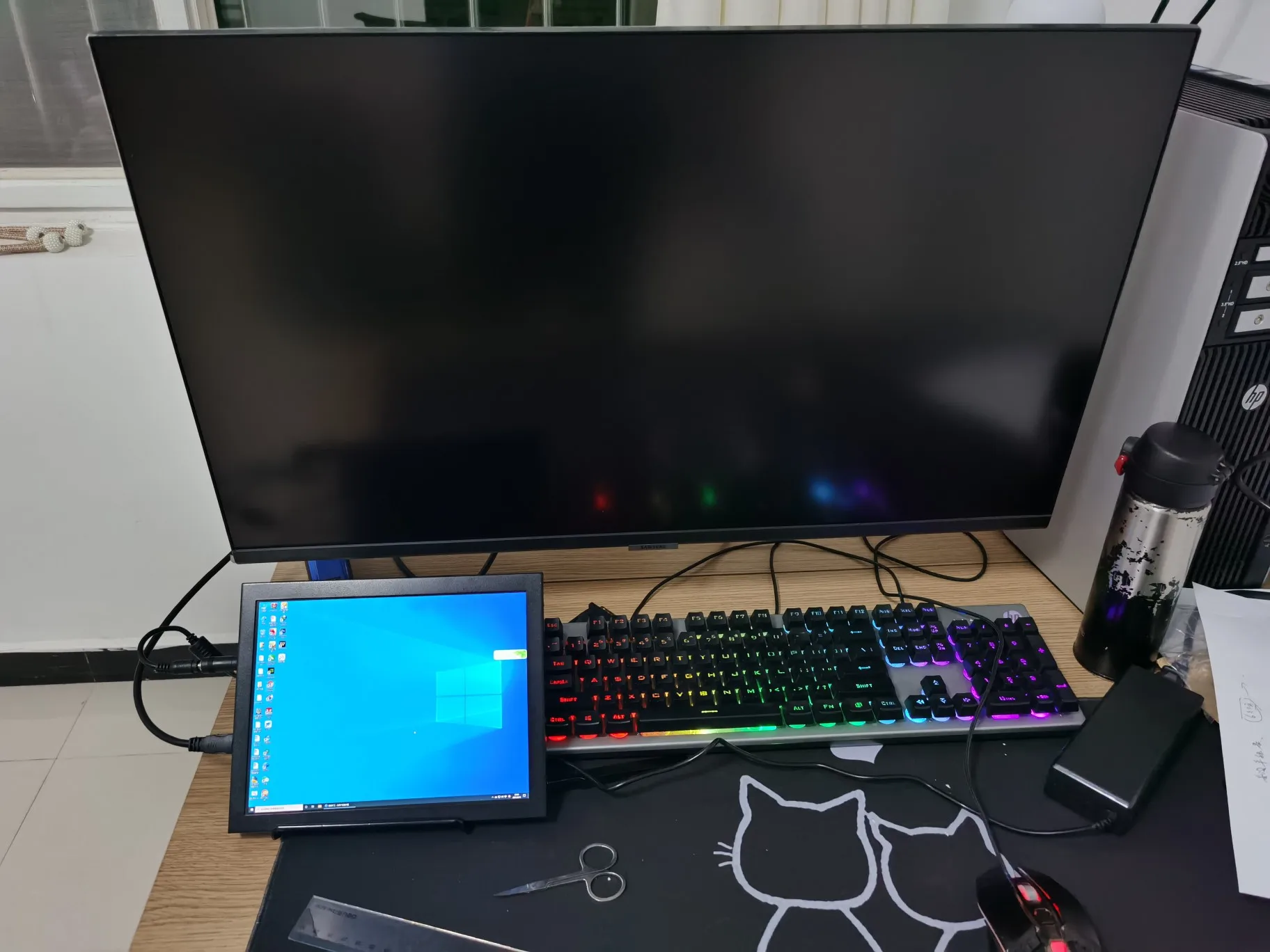 9 7inch 2k Monitor 48x1536 Portable Monitor High Definition Display Mini Hdmi Compatible Camera Respberry Pi Ips Led Screen Lcd Monitors Aliexpress