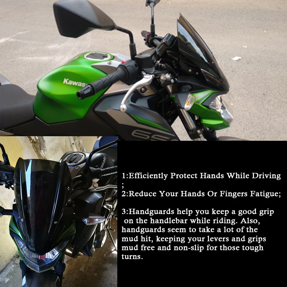 Лобовое стекло для мотоцикла козырек от ветра Kawasaki Z650 2017 2018 2019 Z 650 17 18 19