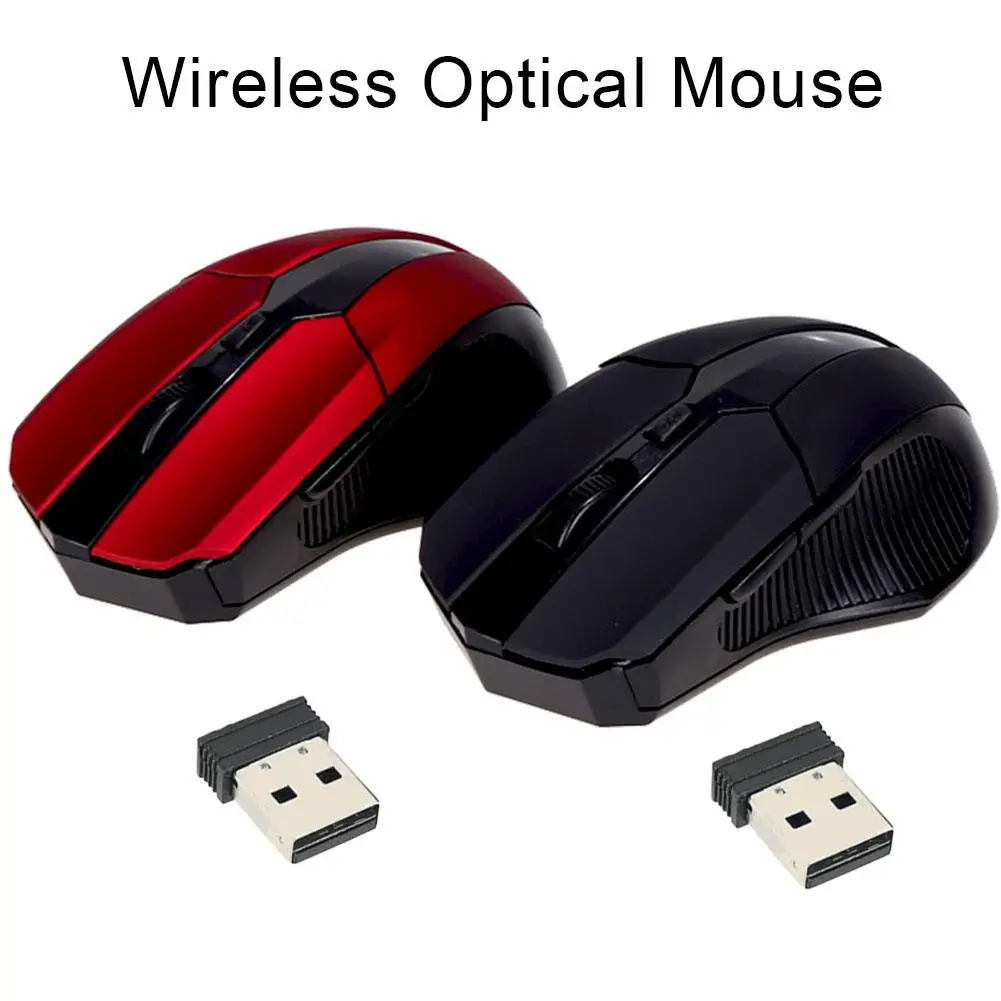 Беспроводная оптическая мышь 2 4 ГГц с приемником USB2.0 меньшим уровнем шума