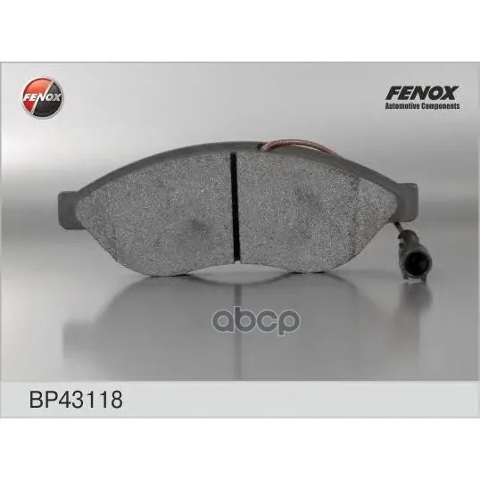 Колодки Тормозные Citroen Jumper/Fiat Ducato/Peugeot Boxer R15 06- Передние Fenox Bp43118 FENOX арт. BP43118