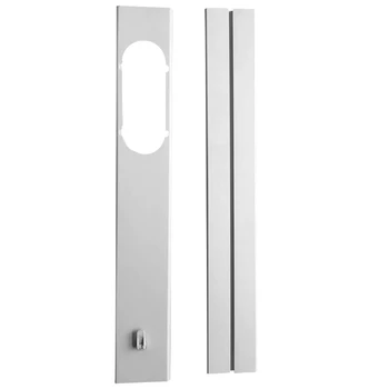 

2Pcs Well-Sealed Window Slide Kit Plate Adapter for Portable Air Conditioner,Universal Window Seal Set 1.