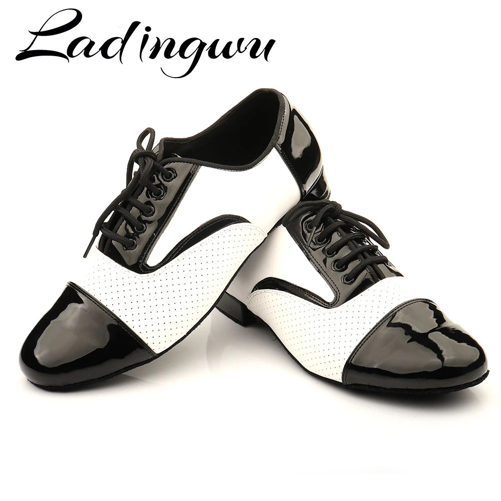 fusión terminar Mal Ladingwu zapatos de baile latino para hombre, zapatillas de baile de salón,  Jazz, Tango, para niño|Calzado de baile| - AliExpress