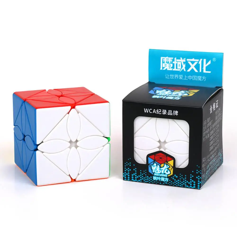 Волшебный кубик Polaris кленовый лист дизайн обучающая игрушка для детей Cubo твист 3D Гладкий антистресс Игра Головоломка игрушка