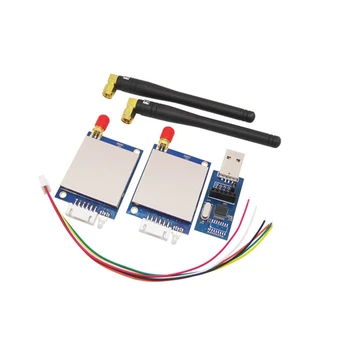 

2Pcs SV651 500mW 3km Long Distance Si4432 868MHz RS485 RF Transmitter Module