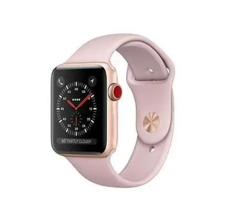 Модные наручные часы Bluetooth Smart Watch Series 4 SmartWatch для Apple iOS iPhone Xiaomi Android смартфон скидка 50 - Цвет: rose gold