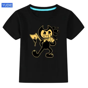 

Bendy and the Ink Machine t shirt Baby Boys 2020 New Summer Fashion Kids T Shirt For Boy Casual Short Sleeve Children's Clothes