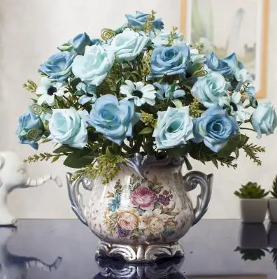 Blumenvasen Wazony Ozdobne, золотые керамические украшения, современные аксессуары для украшения дома, Современная ваза для цветов