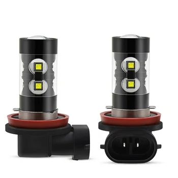 

2Pcs 1400LM H8 H11 H27 Led 880 881 P13W H7 Led Bulb PSX26W H27W H16 5202 H3 6000K White Car Fog Light Day Running Lamp Auto 12V
