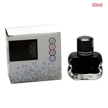 Гладкая пишущая перьевая ручка золотого цвета быстрая сушка чернил Заправка стекла в бутылках школы