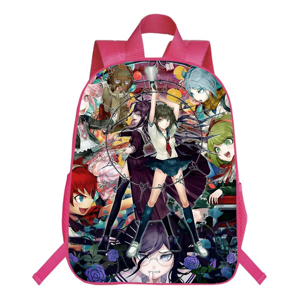 3D Danganronpa Backpack Monokuma Men Women Laptop Rucksack Boy Girl Daily School Backpacks Cartoon Teen Cosplay Travel Bag