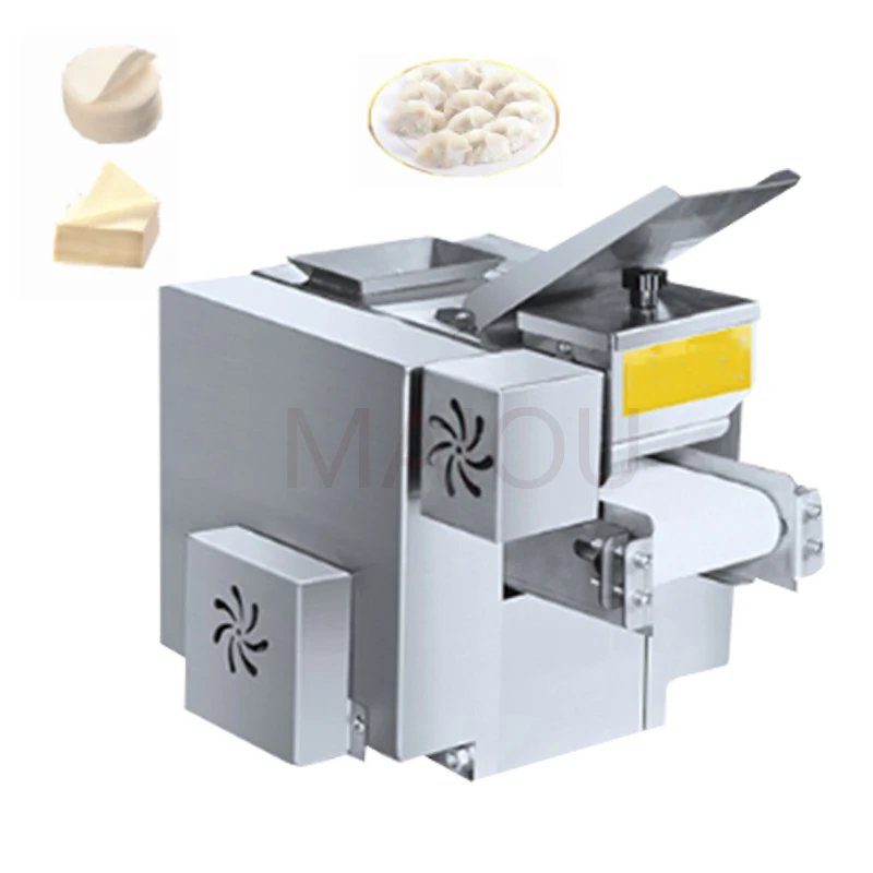 

220/110v Small Automatic Dumpling Gyoza Dough Wrapper Machine Empanada Skin Making Maker