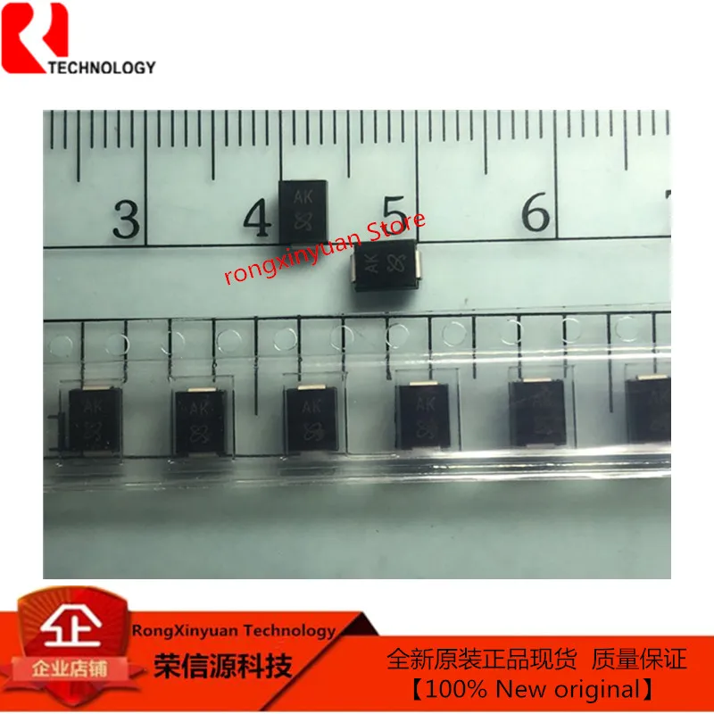 SMBJ6.5CA-E3/52 AK DO214AA SMBJ6.5CA-E3 SMBJ6.5CA SMBJ6.5 Diode TVS Single Bi-Dir 6 5 V 600W 2-Pin SMB T/R 100% новый оригинал |