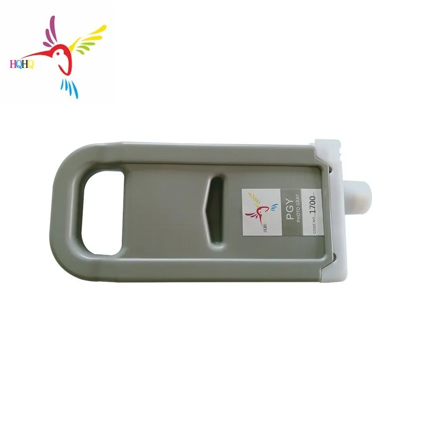 Empty compatible pfi1700 Cartridge with stable chip for Canon Pro 2000/4000/6000/4000s/6000s Printer compatible empty cartridge - Цвет: PGY