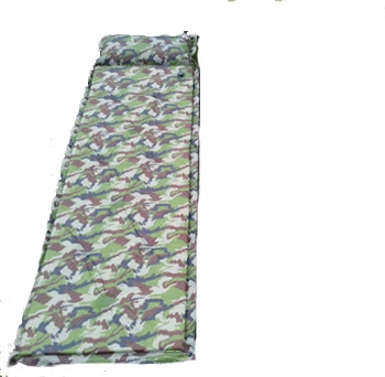 camouflage SFIT 1 человек толщиной 2,5 см Открытый походный коврик Автоматический Seif-надувной матрас пляжный камуфляж Подушка влагонепроницаемый коврик для палатки - Цвет: camouflage