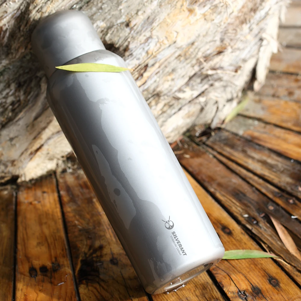 Large Capacity Titanium Water Bottle 1.2L 1.5L Lightweight Food Grade Flask Kettle Cup Mug Outdoor Sports Camping Cycling Travel sports water bottle,portable water bottle