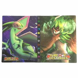 Album pour cartes Pokemon de grande capacité, 432 pièces, porte cartes de jeu, 9 poches, cadeau d'anniversaire 