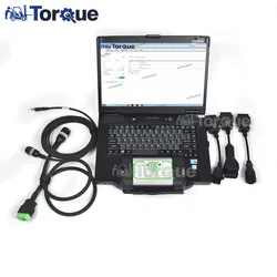Interface Vocom pour volvo 88890300 UD/Mack/ Volvo, outil de Diagnostic de camion équipement lourd + ordinateur portable CF 52 