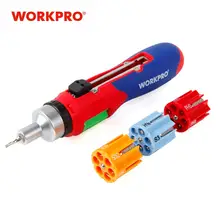 WORKPRO – tournevis à chargement automatique 24 en 1, Kits d'outils de réparation avec plusieurs embouts