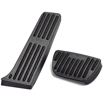 

Car Brake Pedal No Drill Anti-Slip Foot Pedal Pads Accessories for 2018-2020 Toyota Camry