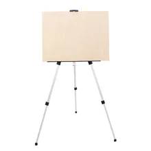 Portable Adjustable Metal Sketch Easel Stand Foldable Travel Easel Aluminum Alloy Easel Sketch Drawing For Artist Art Supplies