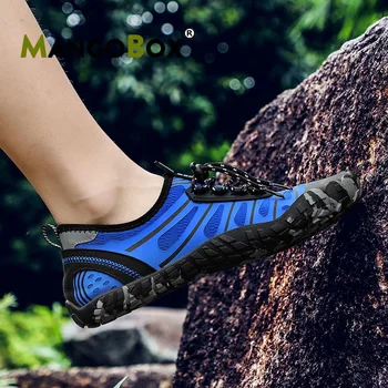 

2020 New Unisex Aqua Man Shoes Elastic Band Sport Sneakers Men Designer Ladies Wading Shoes Cheap Women Swimming Wading Shoes