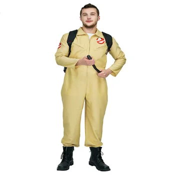 

Adult Men Ghostbusters Cosplay Jumpsuit Costume Ghostbusters Uniform For Carnival Party Halloween Role Play Ghostbuster Costume