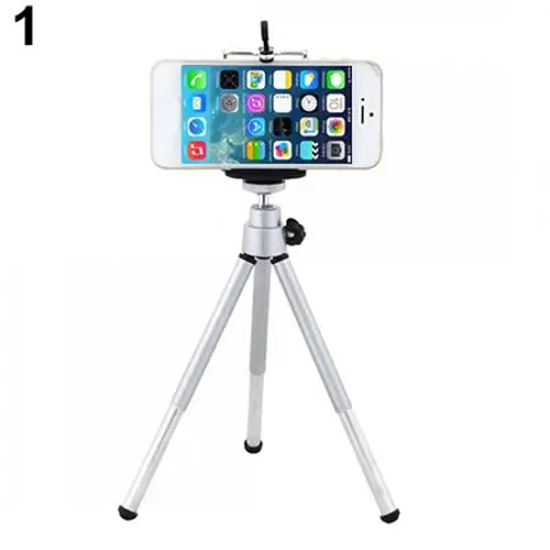 360 градусов держатель телефона для iPhone 11 Pro Max samsung Xiaomi губка Осьминог подставка для мобильного телефона смартфон штатив для камеры - Цвет: Серебристый