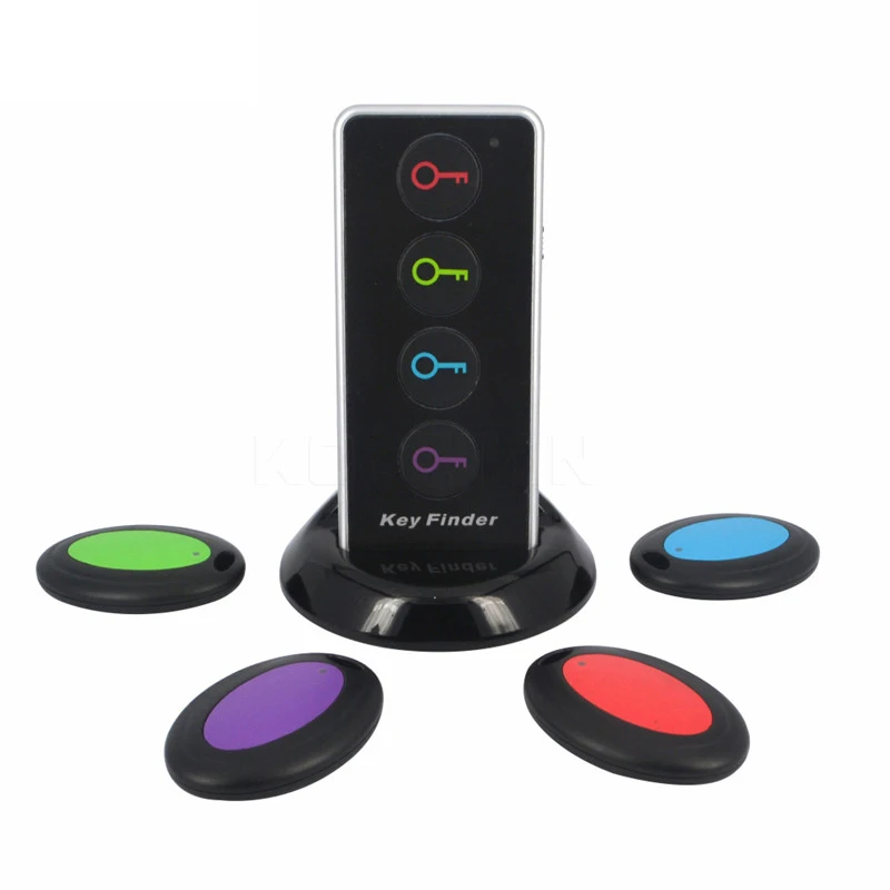 Wireless Key Finder 4 in 1 Advanced Remote Locator Phone Wallet Anti-Lost Tracker with LED Torch function receivers dock | Электроника
