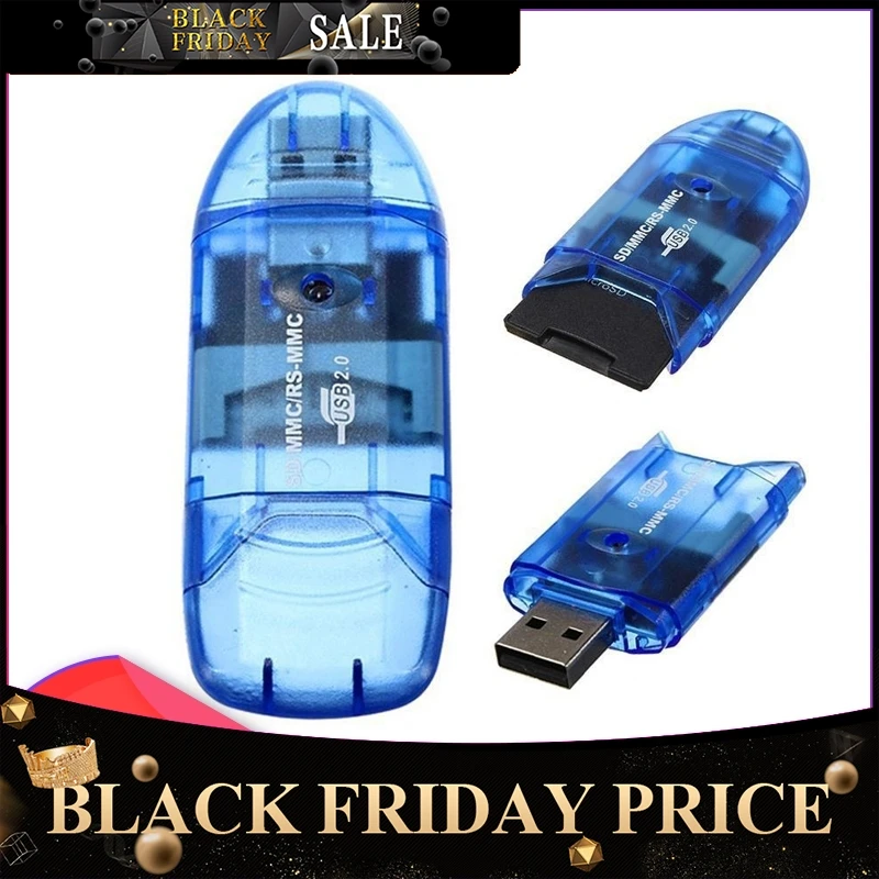 

High Speed Mini Micro SD T-Flash TF SDHC USB 2.0 Memory Card Reader Adapter R20