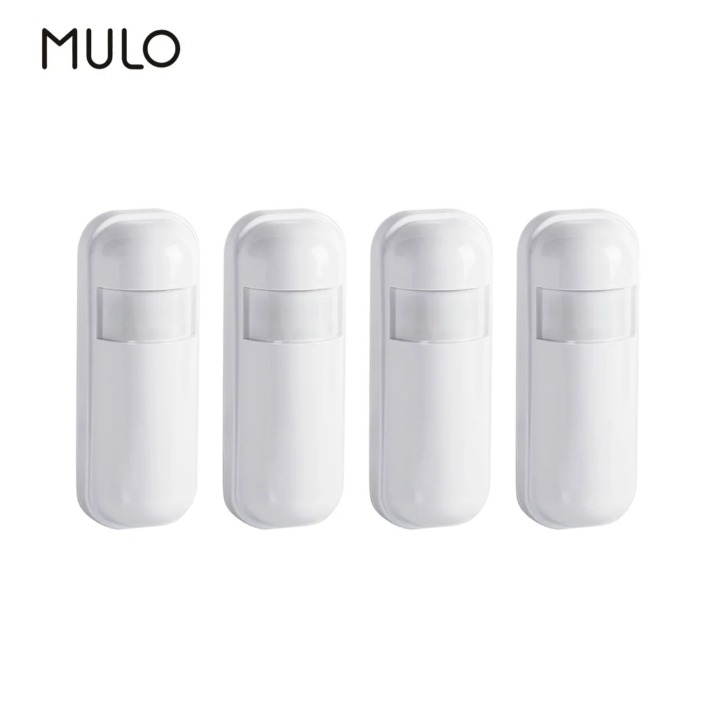 MULO PIR Infrared Motion Sensor Wireless Detector Movement 433MHz for Security Burglar Alarm System wireless keypad alarm system Alarms & Sensors