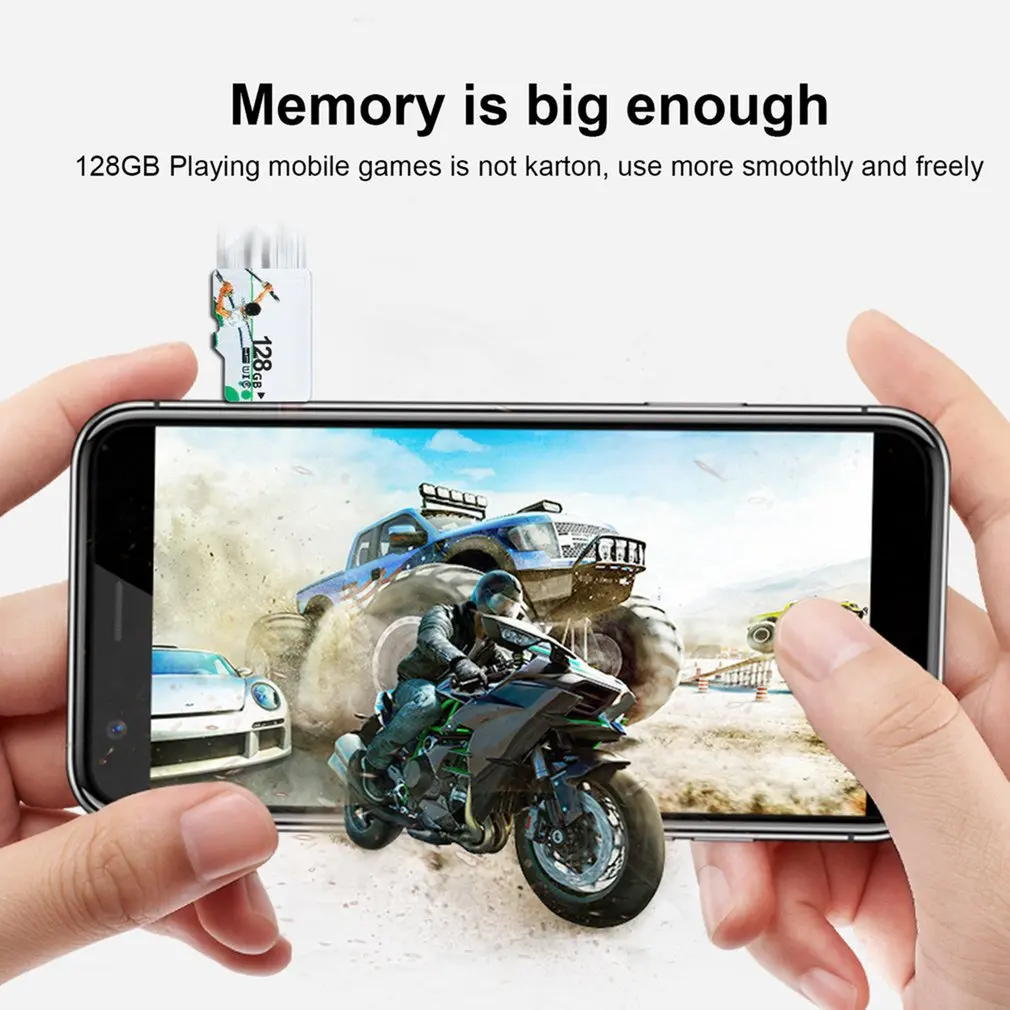 Золотой Micro-SD Sd Tf карта памяти класс 10 качество частицы памяти карта памяти большой емкости