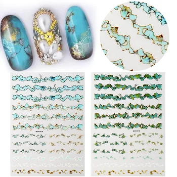 

1pc Crack Pattern Series Nail Sticker Water Transfer Nail Sticker Paper Nail Art Decorations DIY Design Decal Polish Tips