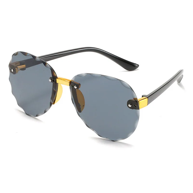 

Rimless Children Sunglasses Kids Oculos Sun Glasses Boys Eyeglasses Shades Girls Color Lens Baby Gafas UV400