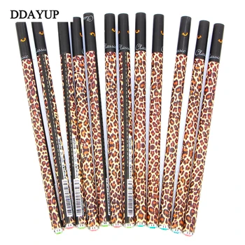 

12Pcs/box 0.38mm Kawaii fashion Diamond Leopard grain gel pen Students writing school office supplies