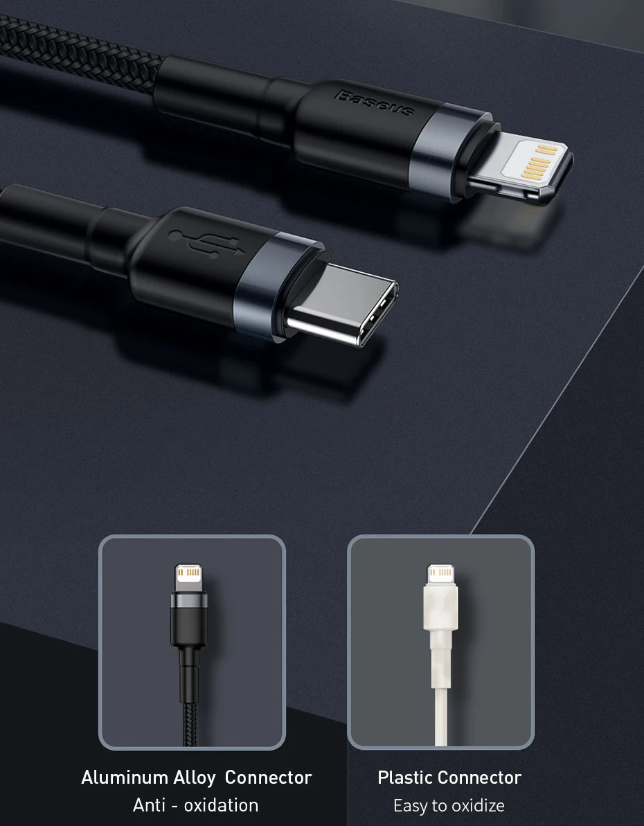 Baseus 20W USB Type C į iPhone laidas